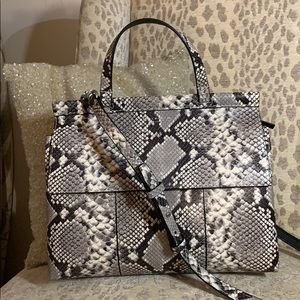Tory Burch snakeskin purse